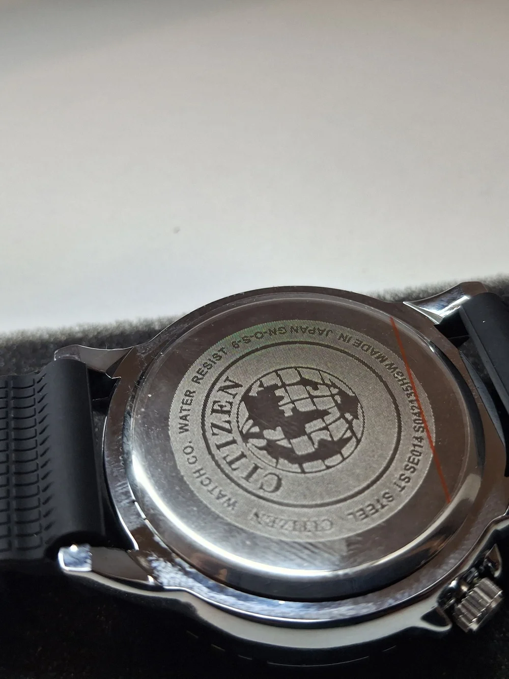 Citizen Men’s Black Diver Swim Watch